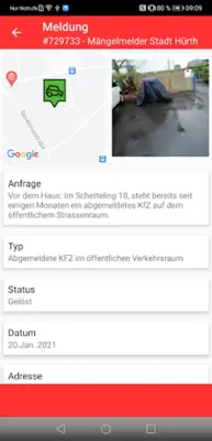 Mängelmelder Hürth android App screenshot 3